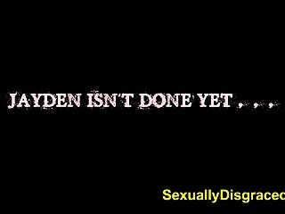 Sexsklavin Jayden rae kehrt ihre Herren heiße Ladung zu bekommen