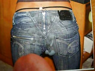cum in Freundinnen Jeans