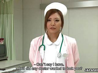 atemberaubende japanische krankenschwester wird nach p