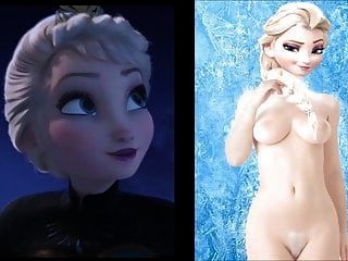 Sekushilover Disney Elsa Vs Nackt Elsa